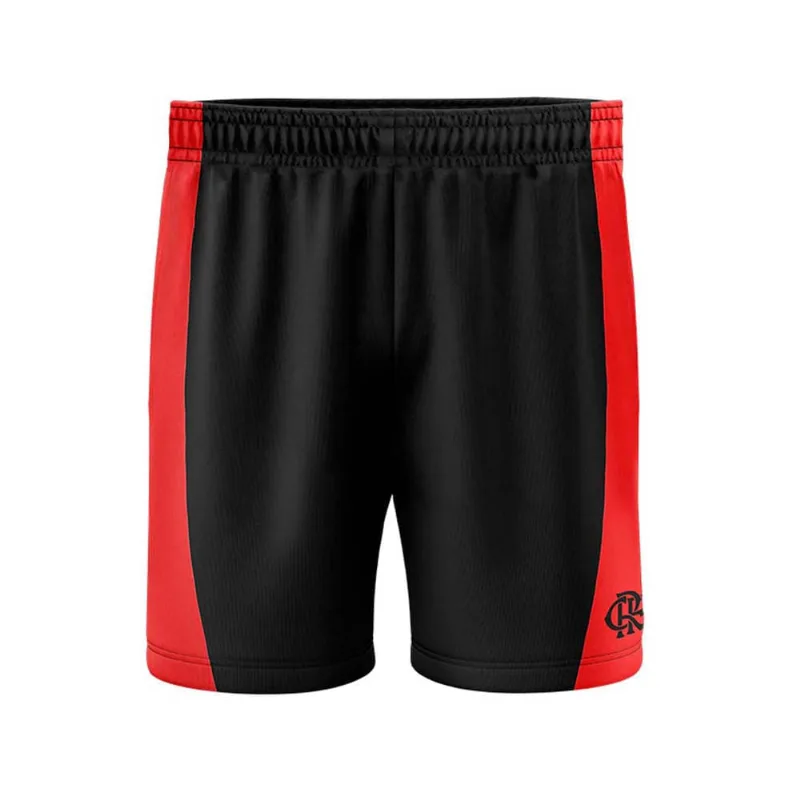 Bermuda Flamengo Infantil Fleet Preta Braziline Preto GG