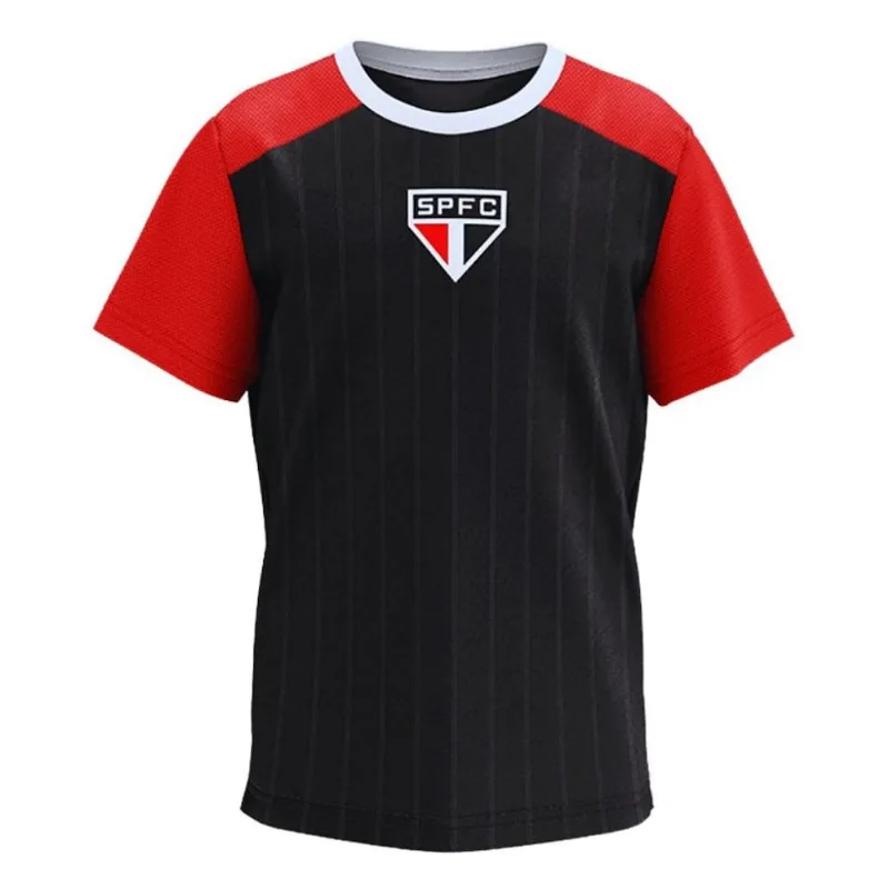 Camisa Infantil São Paulo Tricolor Herança Oficial Tam 12