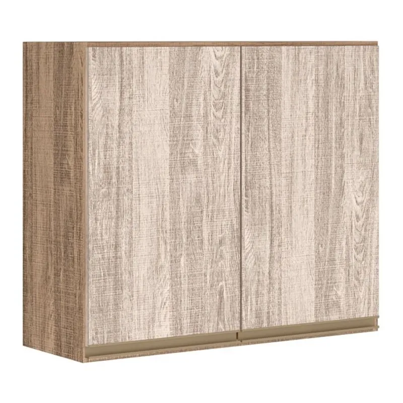 Armario Aereo 2 Portas 70 CM 100% MDF Kali Premium 3052.6 Carvalho Arezzo Rust Nicioli