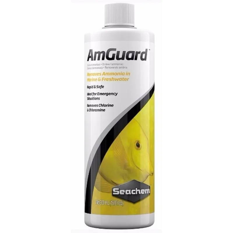 Amguard 500ml Remove Amônia Seachem