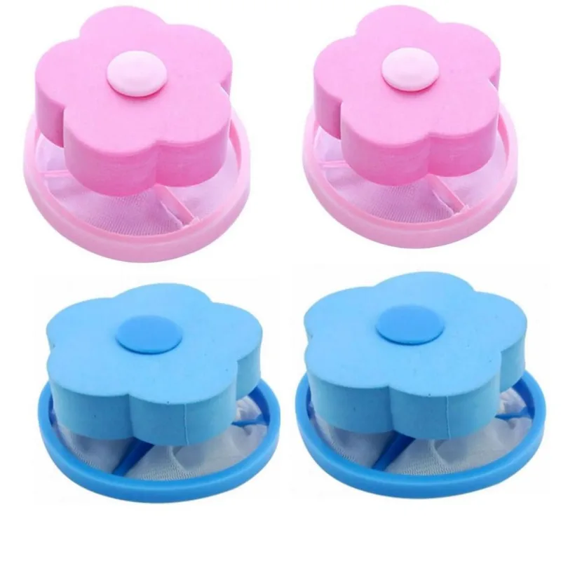 Kit 4 Coletor Tira Pelos E Fiapos Para Máquina De Lavar