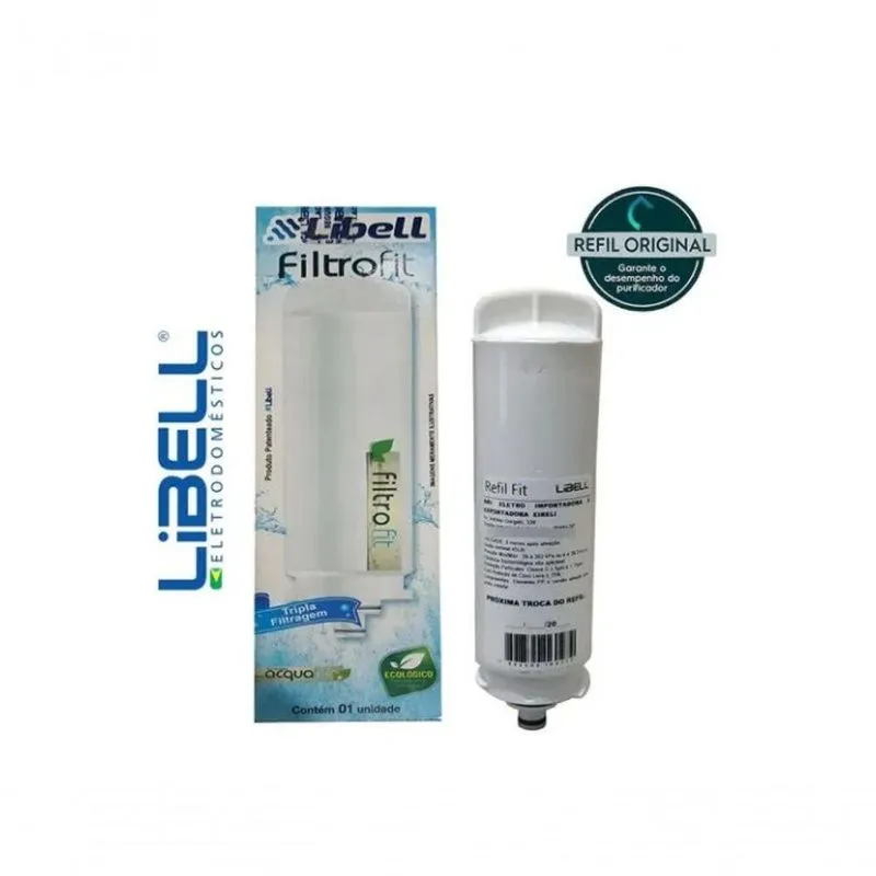 Refil Libell Purificador Água Acquafit Ln100 Original