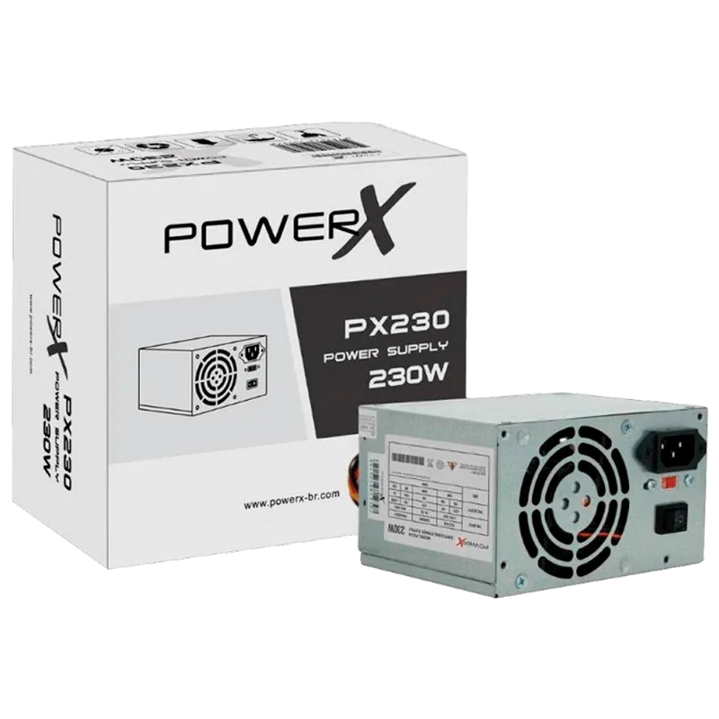 Fonte 230W PowerX PX230 OEM