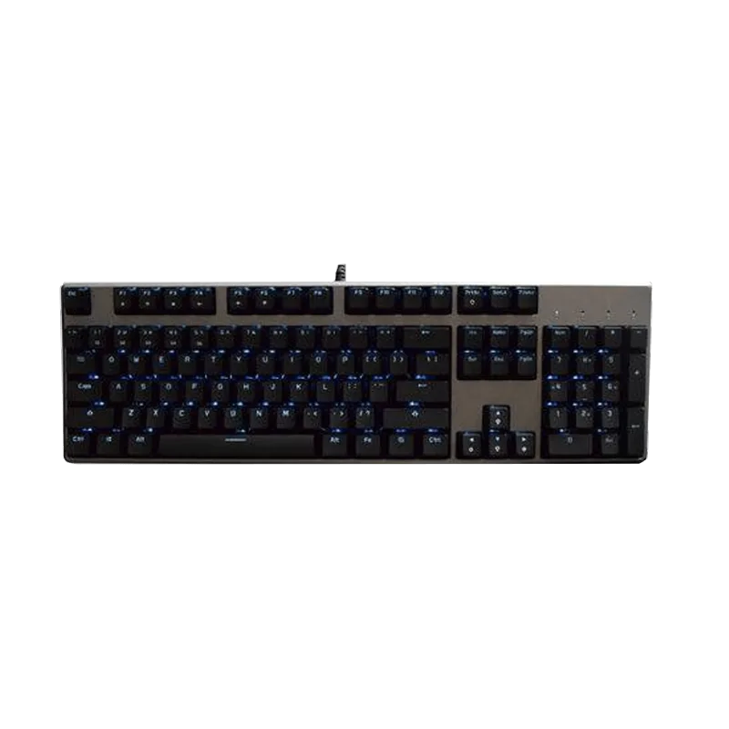 Teclado Mecanico Gamer Motospeed Ck107 Gamer Preto Switch Klk Optical Led Azul