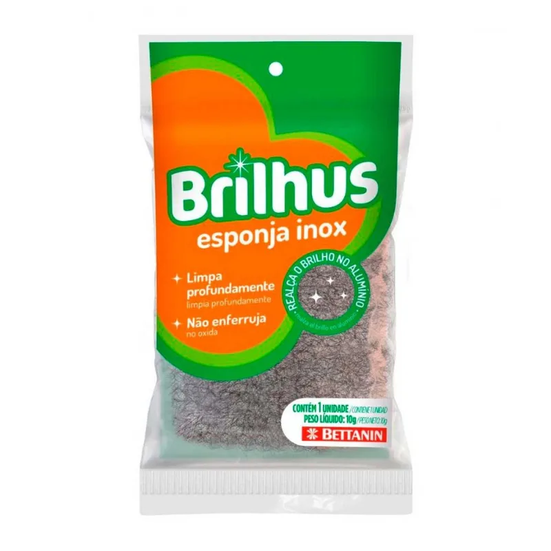 Esponja Inox Brilhus