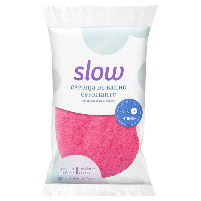 ESPONJA DE BANHO SLOW SOFT