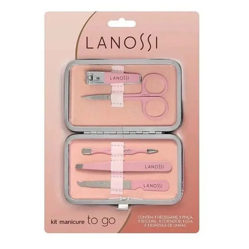 Conjunto Lanossi Manicure 5 Unidades CONJ LANOSSI MANICUR