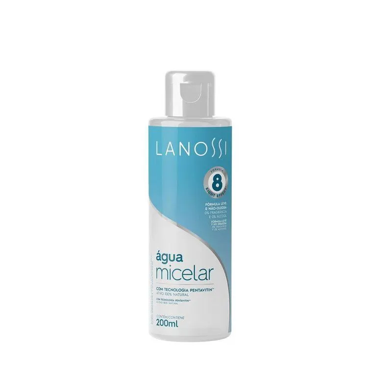 Água Micelar 200ml Lanossi