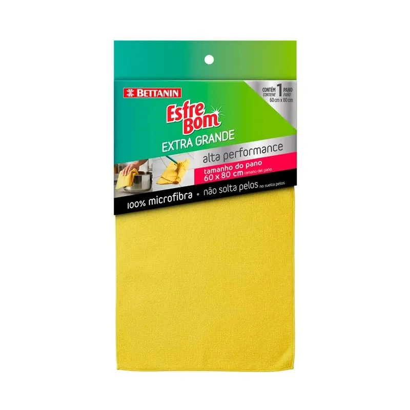 Pano Multiuso Esfrebom Microfibra Extra Grande
