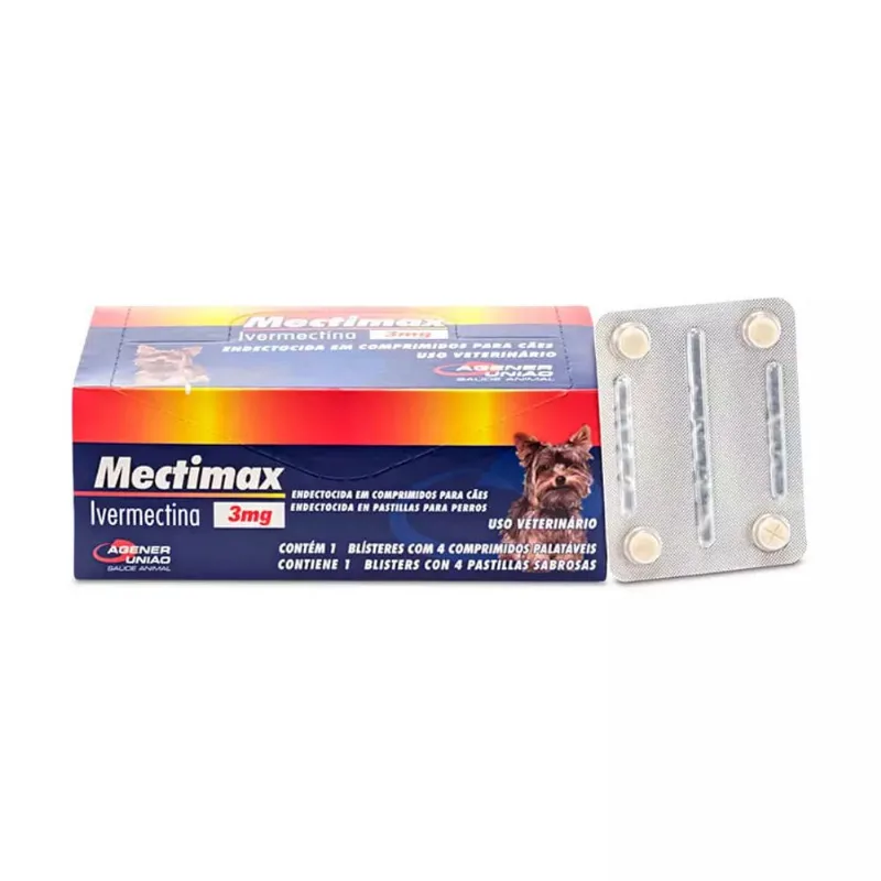 Mectimax 4 Comprimidos 3 mg