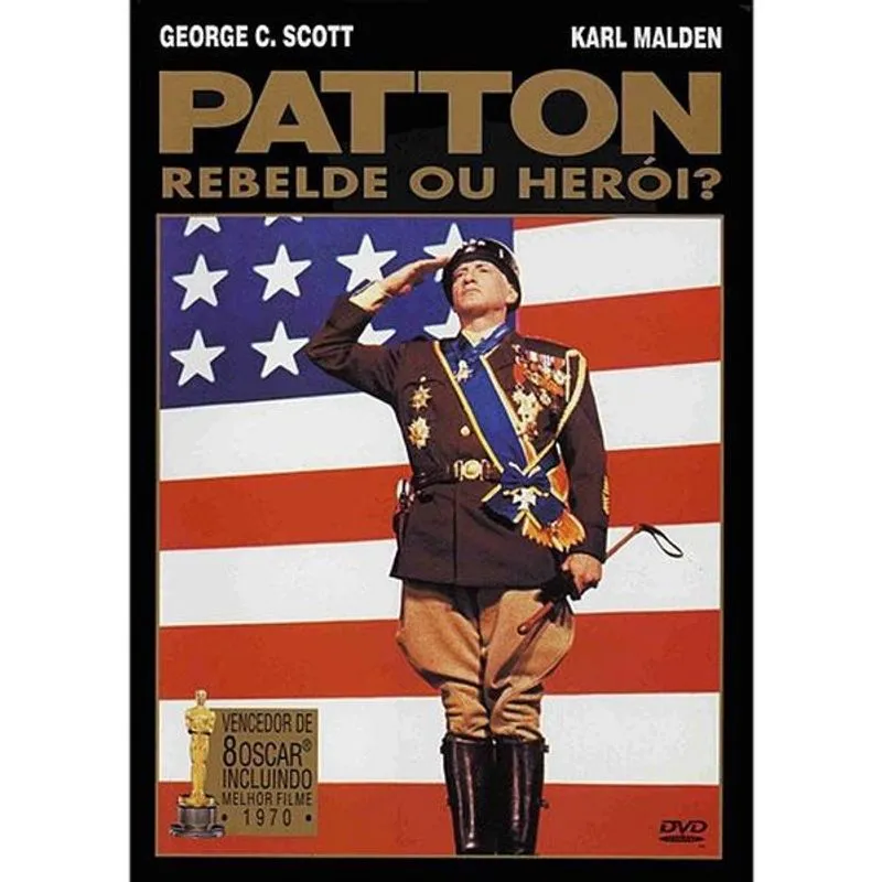 Dvd Duplo Patton Rebelde Ou Herói - George c. Scott