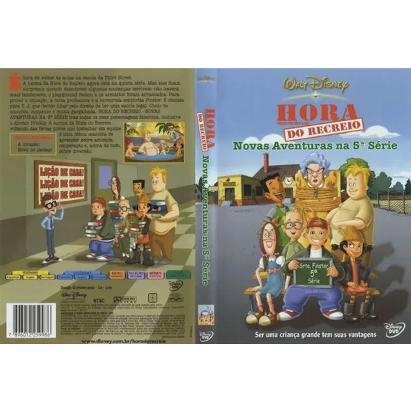 Hora Do Recreio Novas Aventuras Na 5 Serie Dvd original lacrado