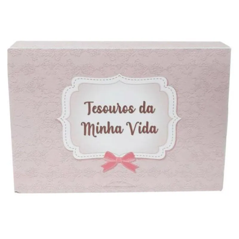 Caixa Tesouros Da Minha Vida - 887 Rosa