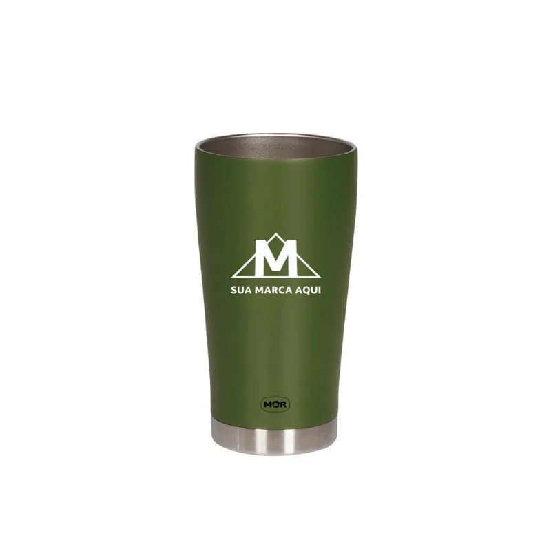 Copo Térmico Verde 475ml Promocional