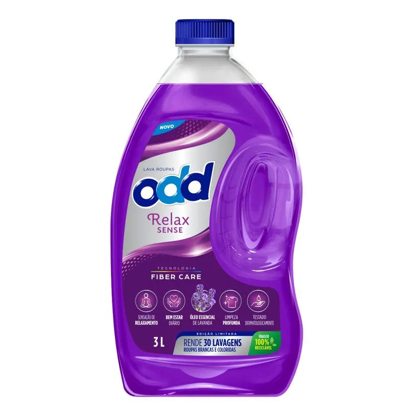 Lava Roupas Líquido ODD Relax Sense 3L