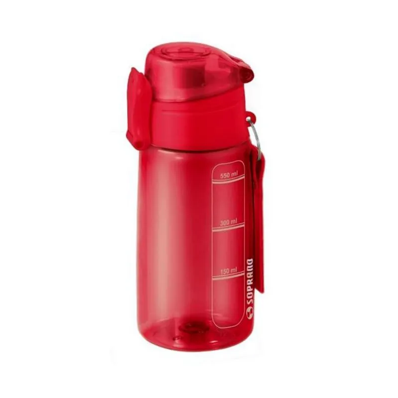 Squeeze Com Infusor Vermelho 550 ML Squeeze Com Infusor Vermelha 550 ML