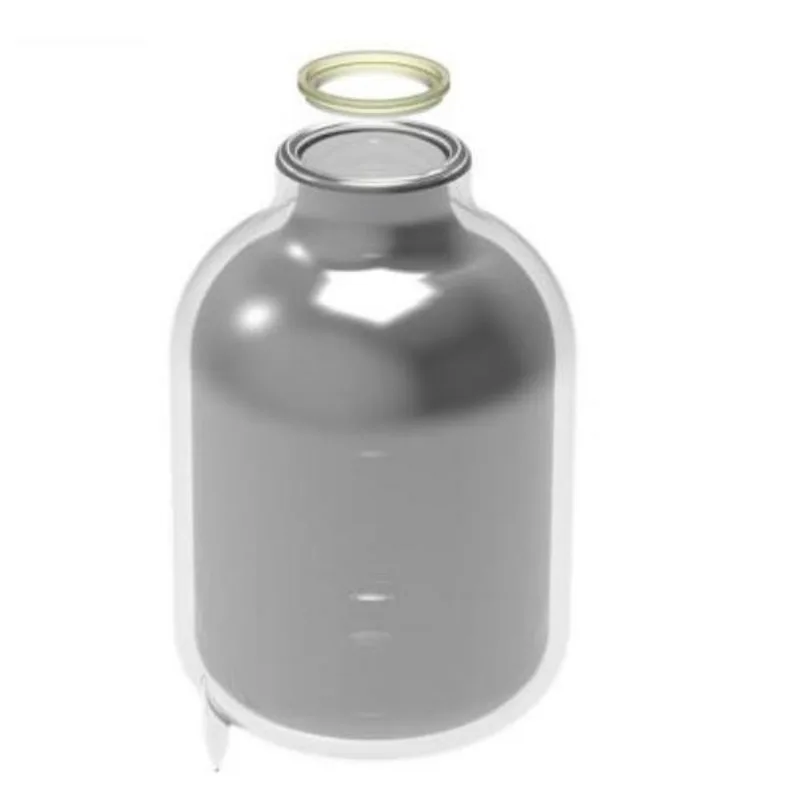 Ampola de Vidro Exclusiva Soprano 1,9L com vedação