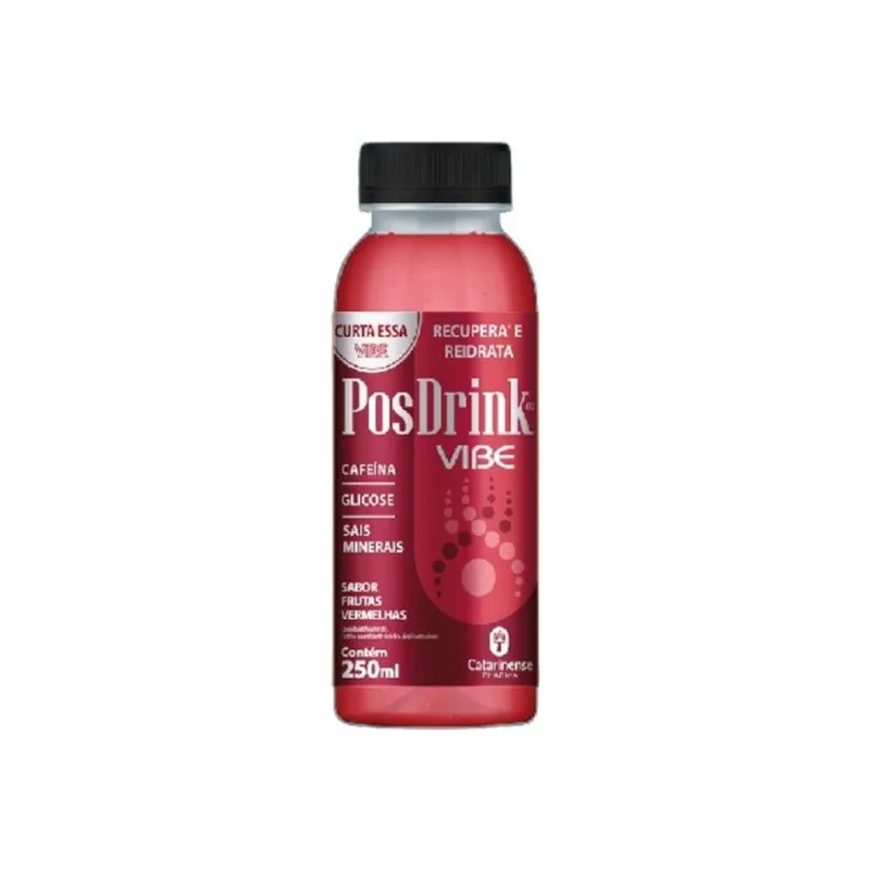 Posdrink Vibe Sabor Frutas Vermelhas 250ml POSDRINK VIBE 250ML FRUTAS VERMELHAS