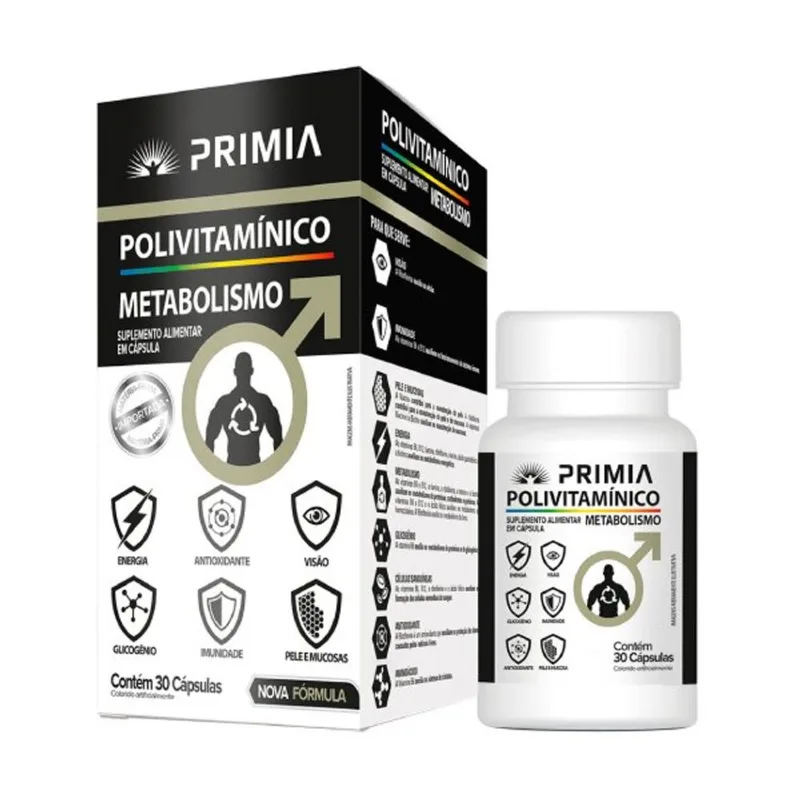 Primia Metabolismo 30 Cápsulas PRIMIA METABOLISMO 30CAP