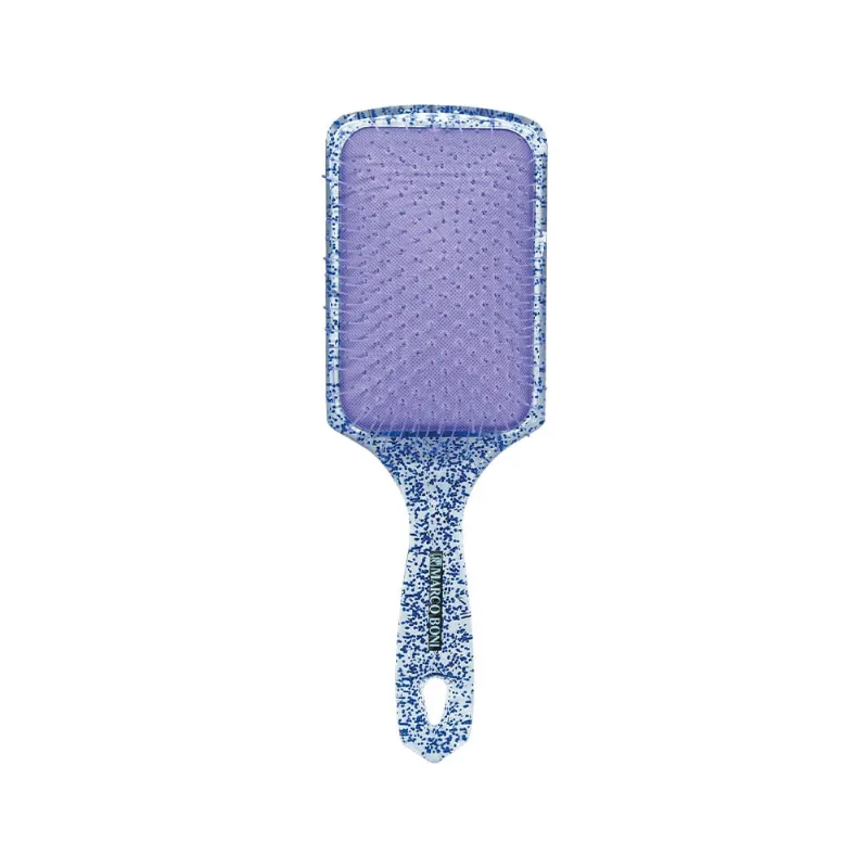 Escova Raquete Marco Boni Desembaraçante Glitter Roxo