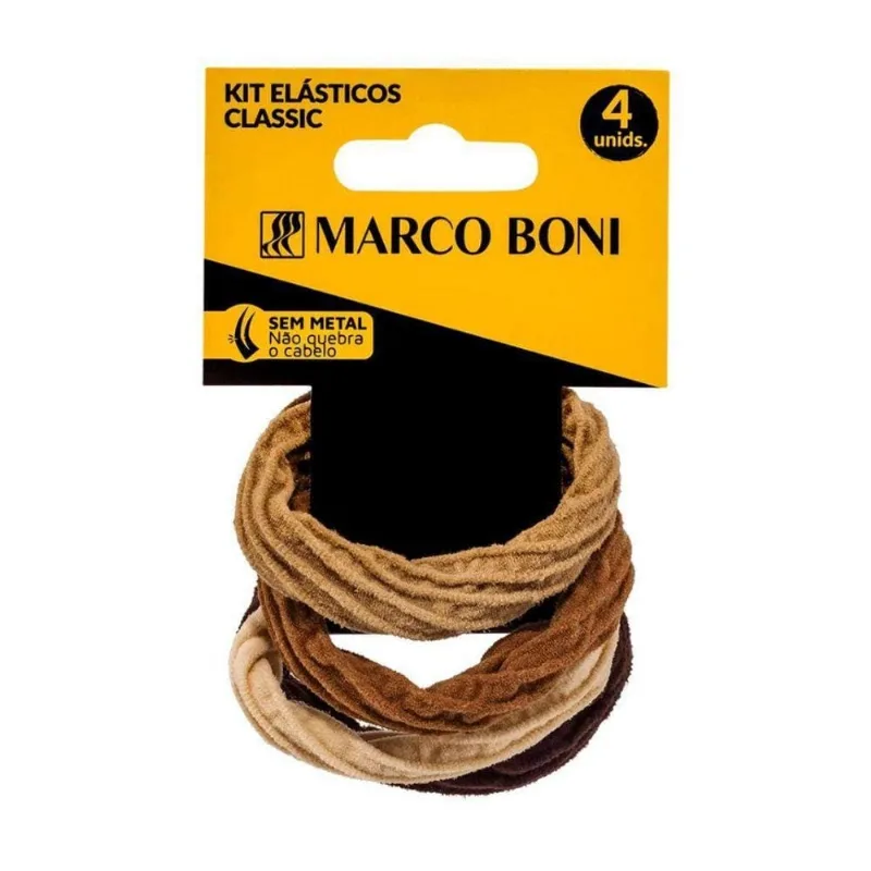 Marco Boni Kit Elasticos Classic com 4 unidades 8507 Marco Boni Kit Elasticos Classic C/4 - 8507