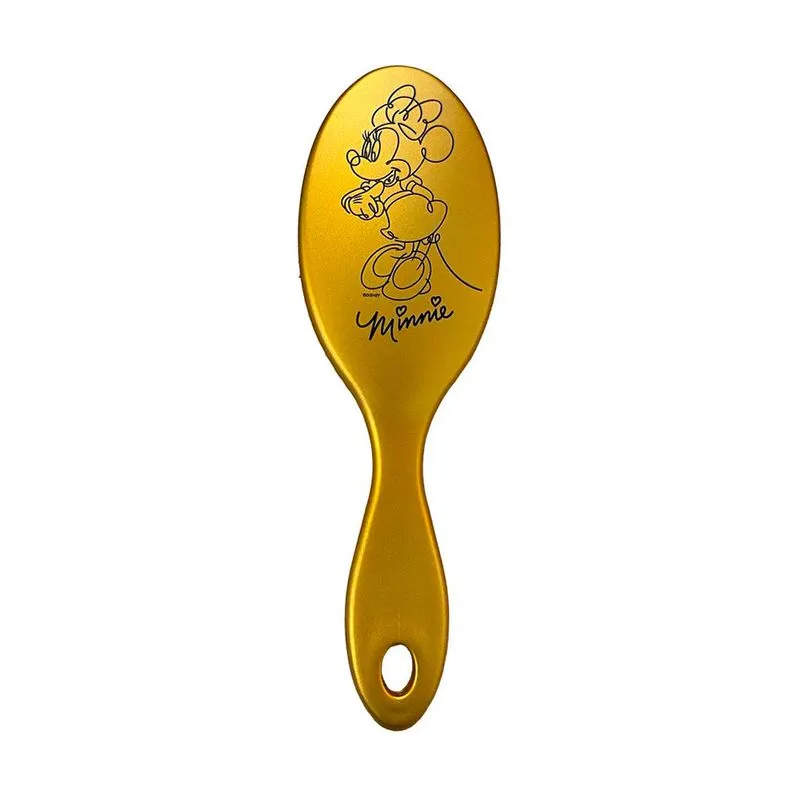 Escova para Cabelos Minnie Metalizada Oval Marco Boni