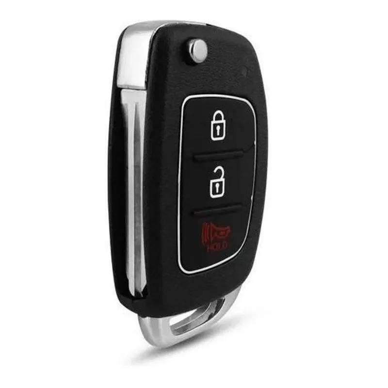 Chave Canivete Alarme Hyundai Hb20 Positron Sistec Defender