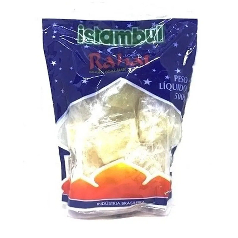 Bala De Goma Árabe Rahat Sabor Misk Istambul 500g