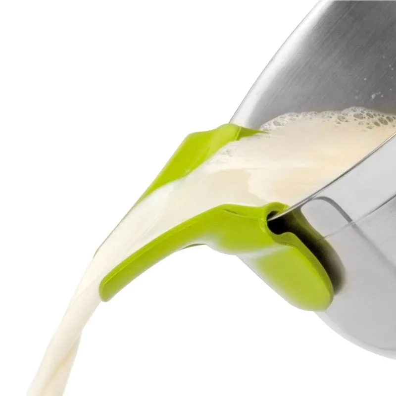 Escorredor Para Panela Líquidos Alimentos Funil Em Silicone