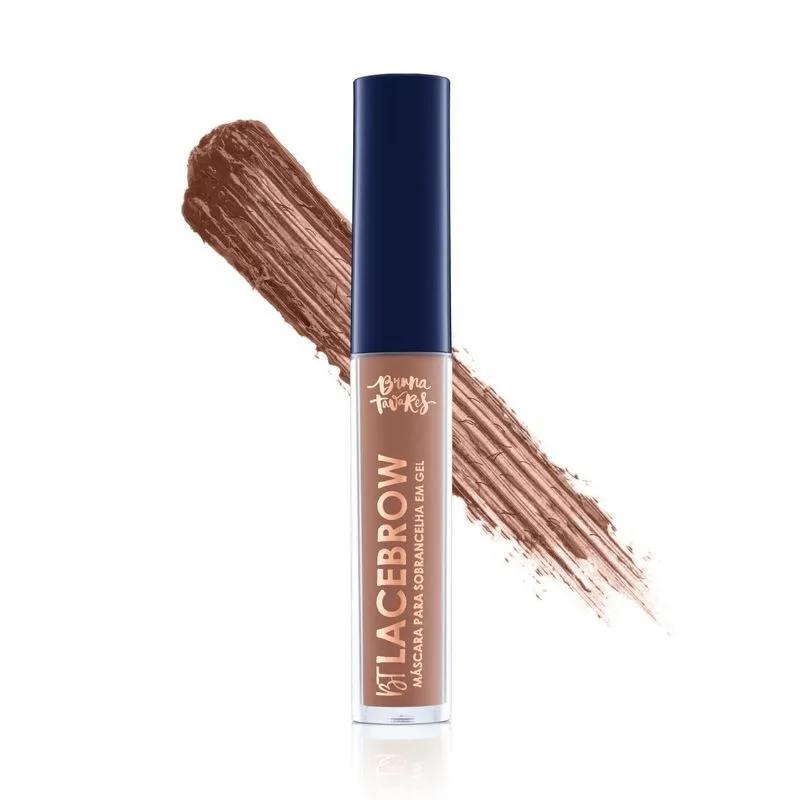 Máscara Sobrancelhas Em Gel Bt Lacebrow Amber Vitaminada