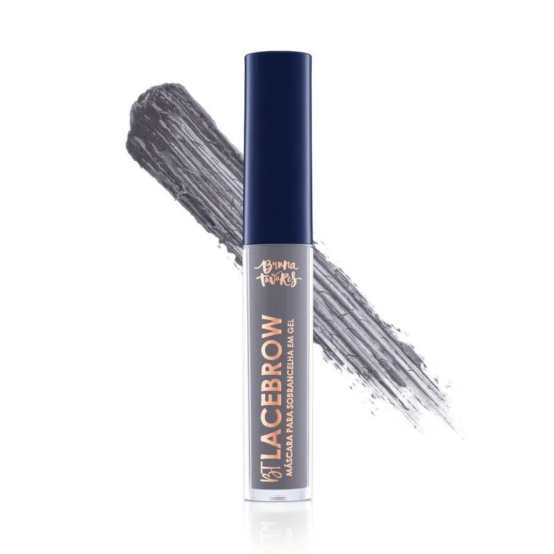 Máscara Sobrancelhas Em Gel Bruna Tavares Bt Lacebrow Grey