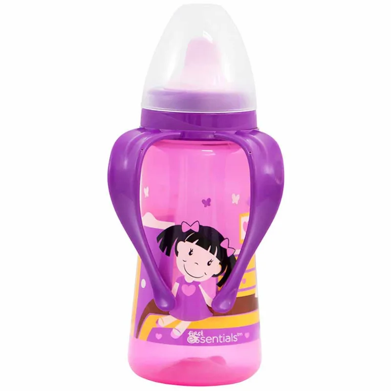 Vaso Glow FIRST ESSENTIALS Pico Suave Rosado 10 Oz