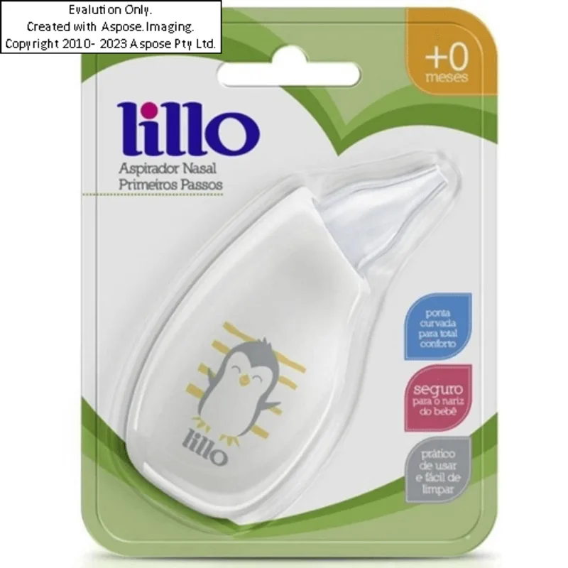 Aspirador Nasal Lillo Primeiros Passos Neutro R:625400