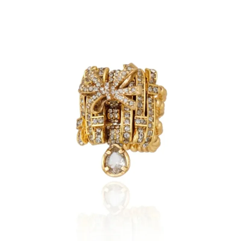 Anel Afeto Claudia Arbex Ouro Vintage