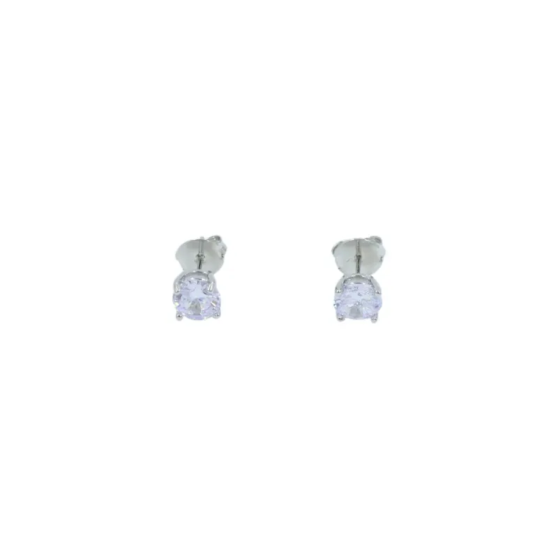 Brinco Folheado Ouro Branco