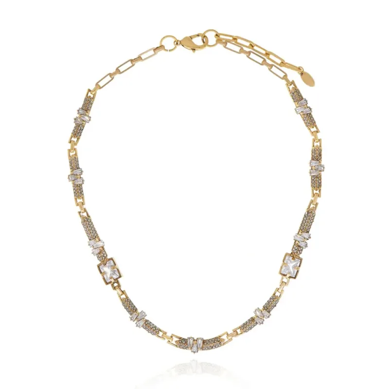 Colar Jazz Claudia Arbex Ouro Vintage