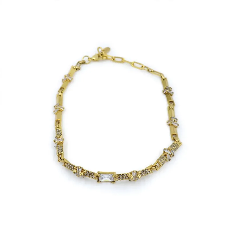 Colar Jazz Claudia Arbex Ouro Vintage