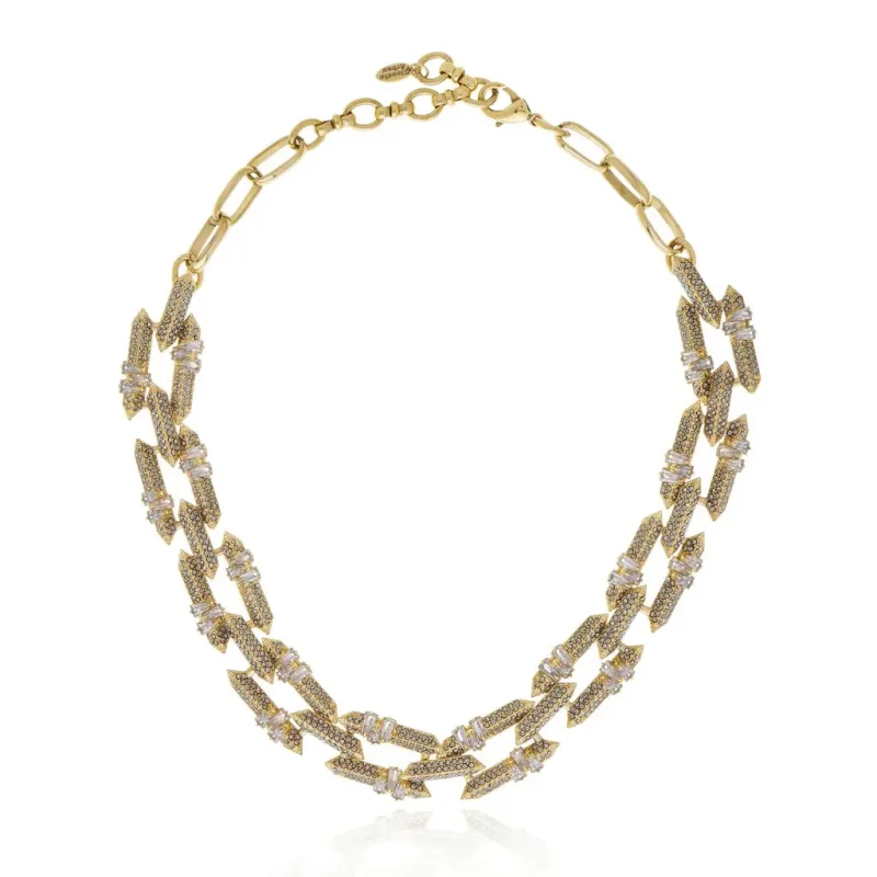 Colar Jazz Claudia Arbex Ouro Vintage