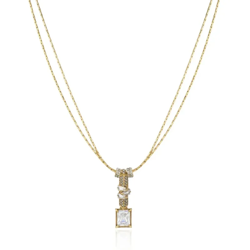 Colar Jazz Claudia Arbex Ouro Vintage