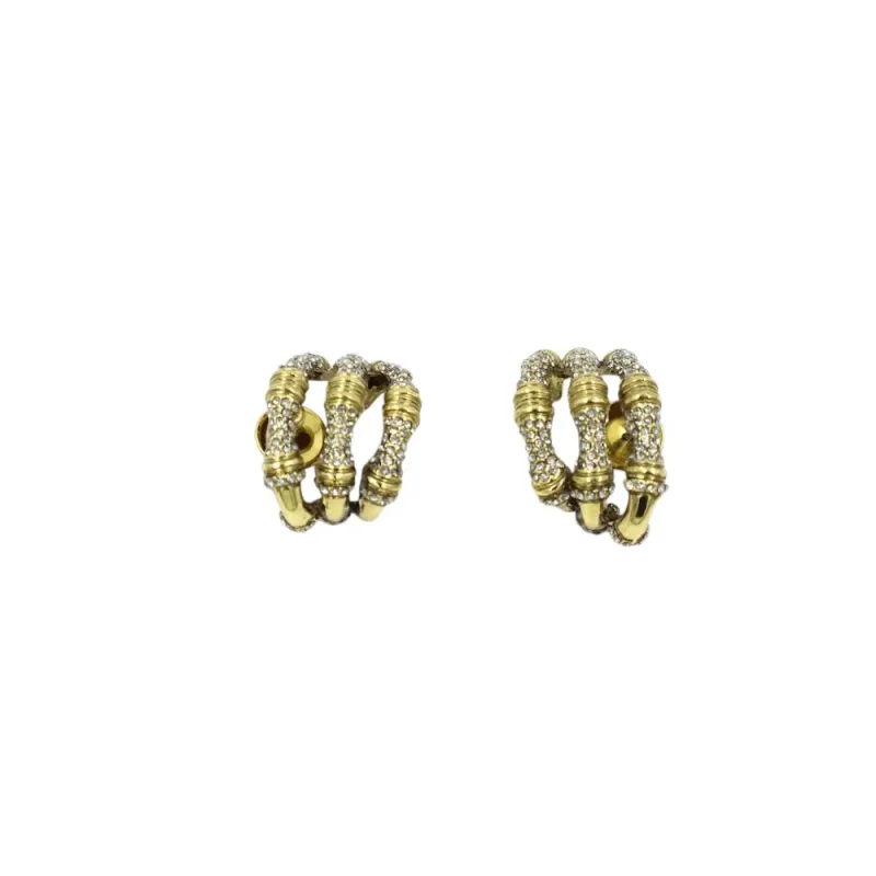 BRINCO CLAUDIA ARBEX OURO VINTAGE
