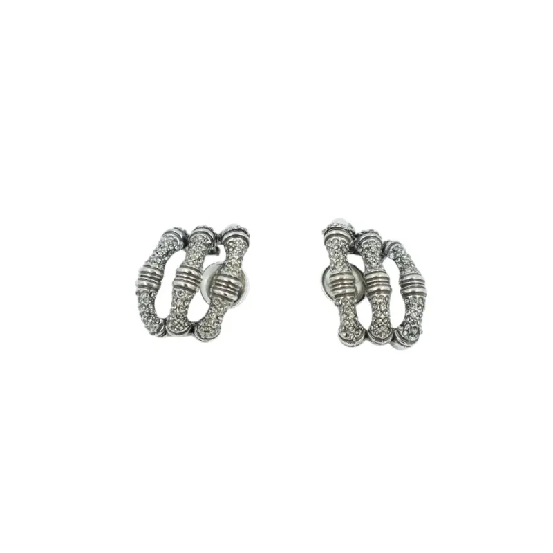 BRINCO CLAUDIA ARBEX PRATA VINTAGE