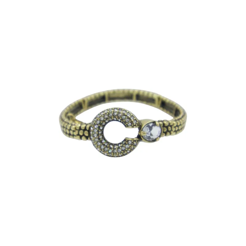 PULSEIRA DESIGN MACRAME OURO / ESTELA GEROMINI