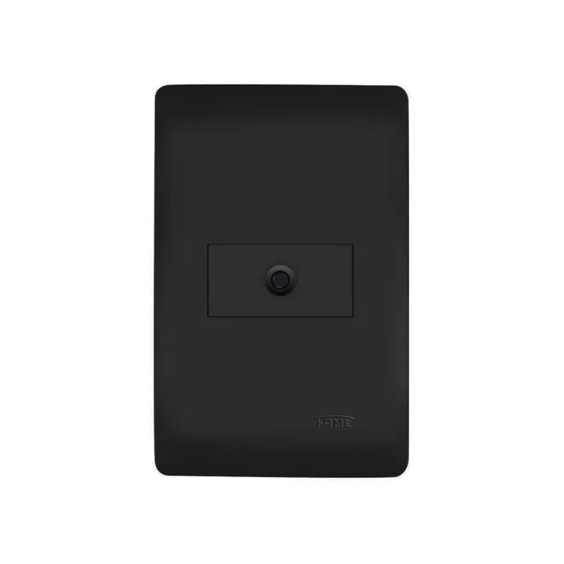 Dimmer Variador De Luminosidade Ou Velocidade Fame Habitat Black Bivolt Preto