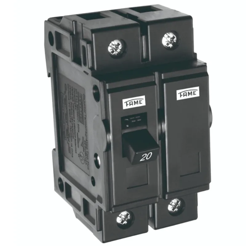 Disjuntor nema Bipolar fn 2P de 20 Ampères - 5162 - fame