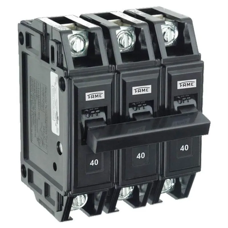 Disjuntor Nema Tripolar Fn 3p De 40 Ampères - 5188 - Fame Fame