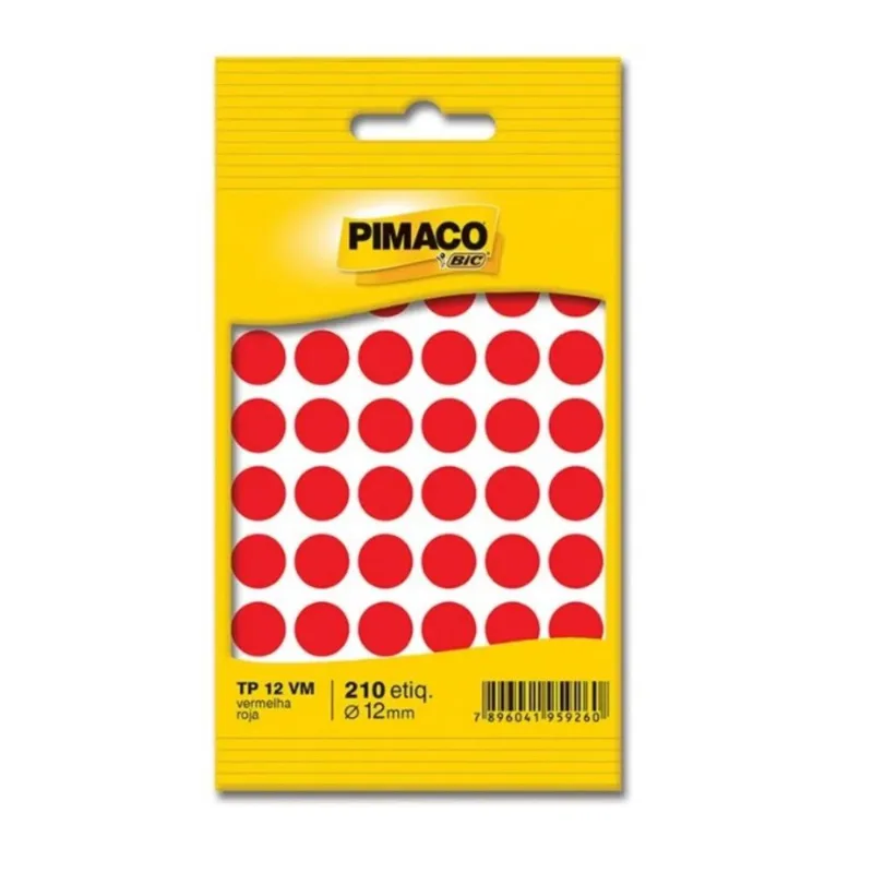 Etiqueta TP-12 VM-Pimaco