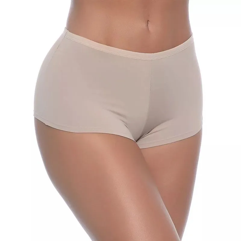 Short Calcinha Box Anágua Segunda Pele Curta Cueca Feminina Yoga Legging Sensual Presente Namorada Noiva Amiga