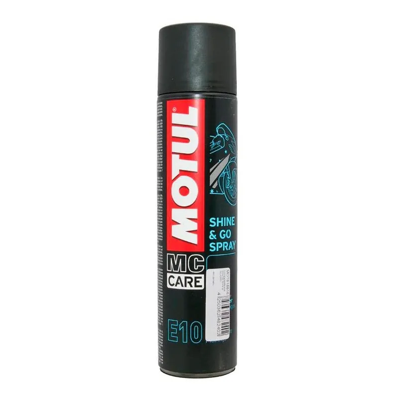 Spray Motul E10 Shine & Go Brilho Carenagem