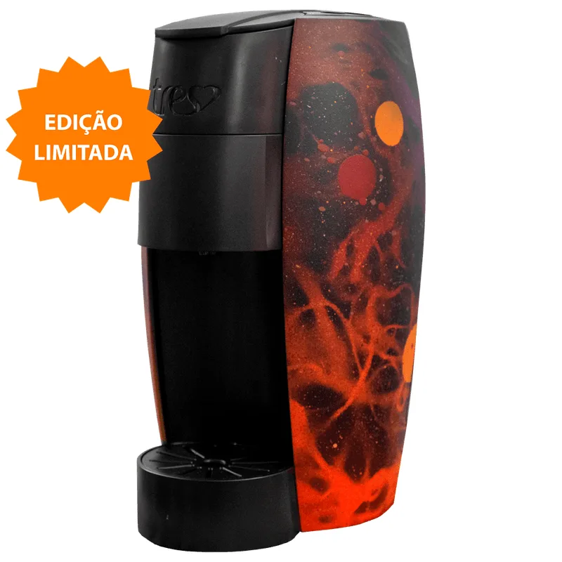 Cafeteira Espresso LOV FIRE PLANET 110V Automática - TRES da 3corações