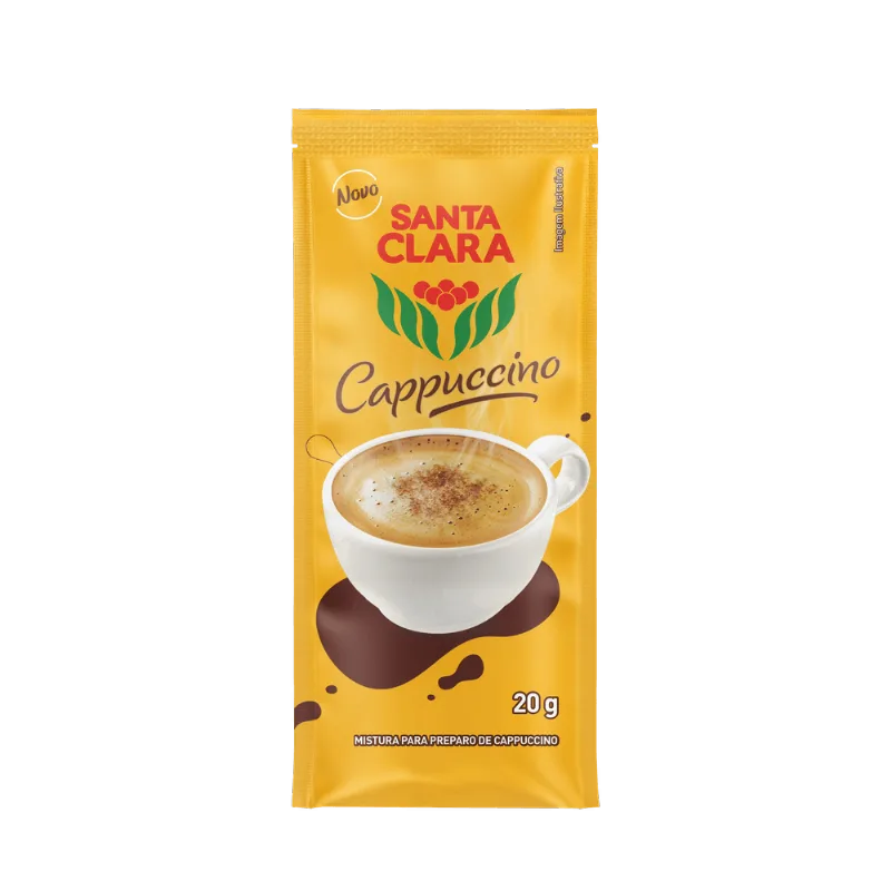 Cappuccino Santa Clara 30 Sachês com 20g Cada
